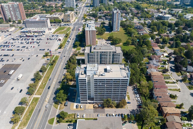 Aerial Photo - Tam O'Shanter Towers