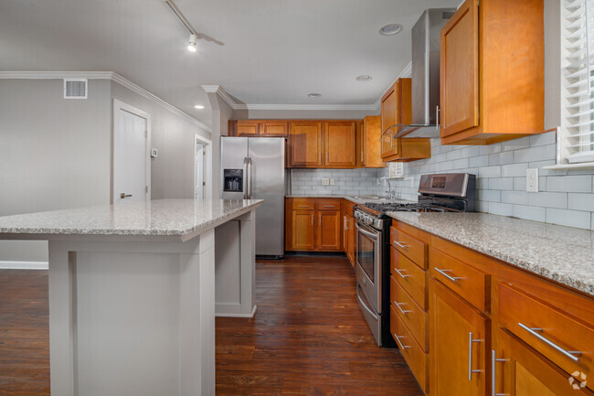 2BR, 1BA - Cocina de 897SF - Axiom Apartments