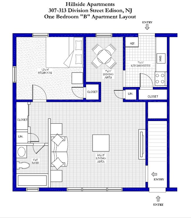 Hillside Apartments Rentals Edison, NJ