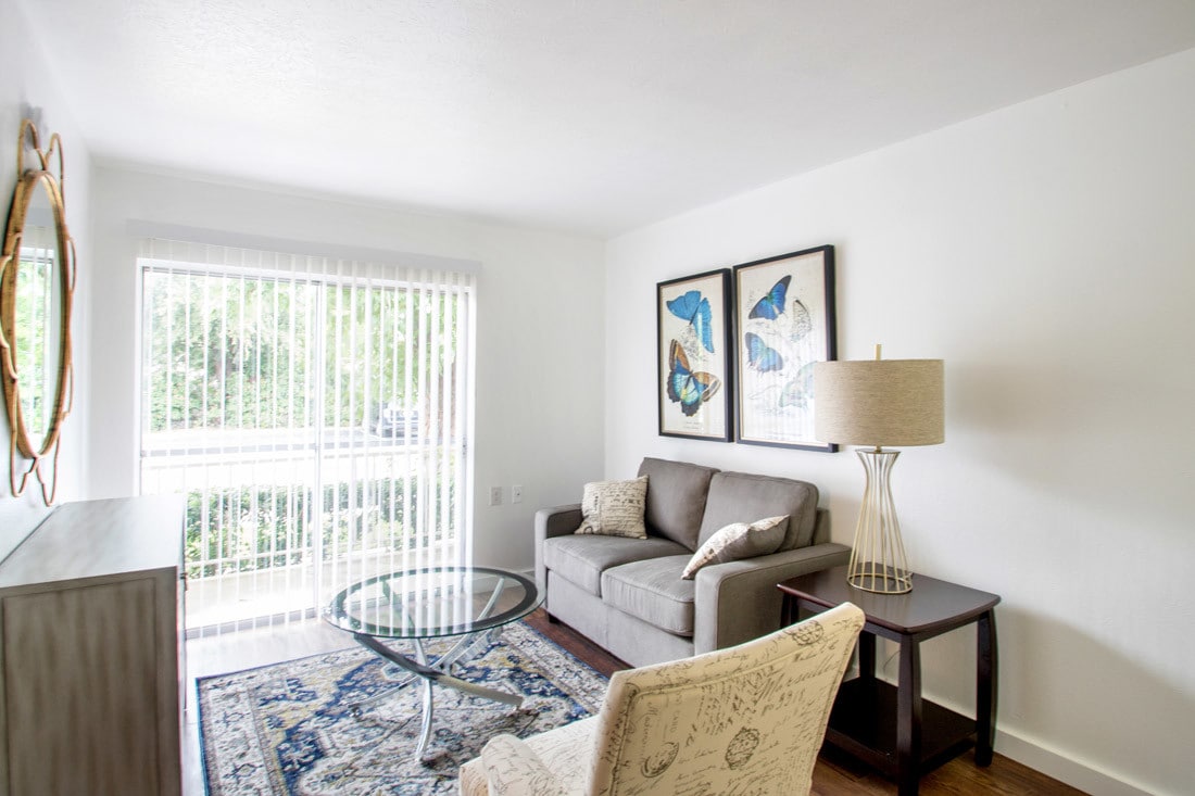 Living Room - Forest Dale Apartments