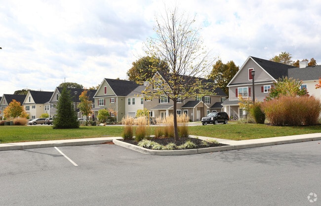 Sidewalk View - Brookside Meadows Luxury Rental Community