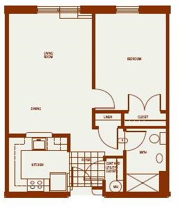 APARTAMENTO 1A - Park View at Emerson Senior 62+