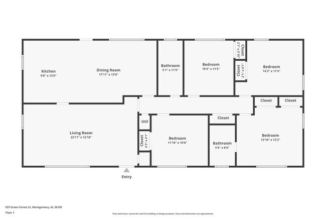 Foto del edificio - 937 Green Forest Ct