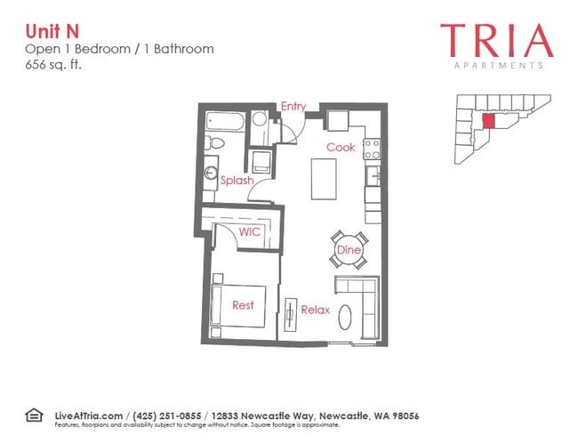 Floorplan - Tria