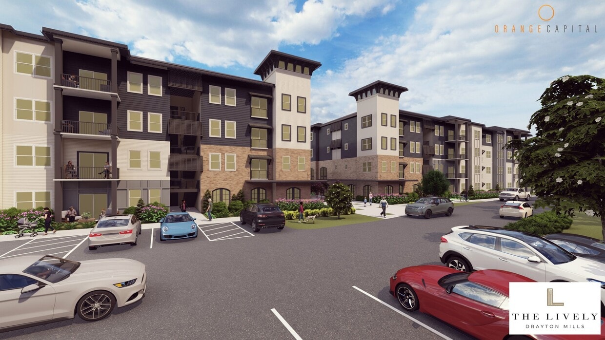 Rendering - Lively at Drayton Mills