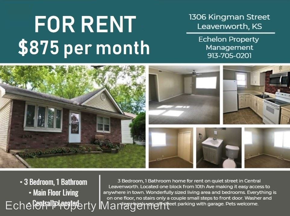Primary Photo - 3 br, 1 bath House - 1306 Kingman