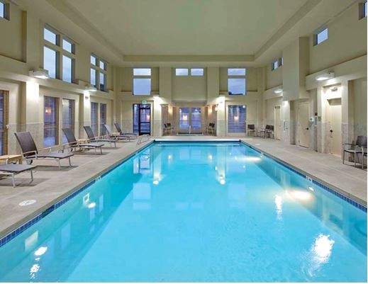 Indoor Saltwater Pool & Spa - Affinity at Monterrey Village 55+