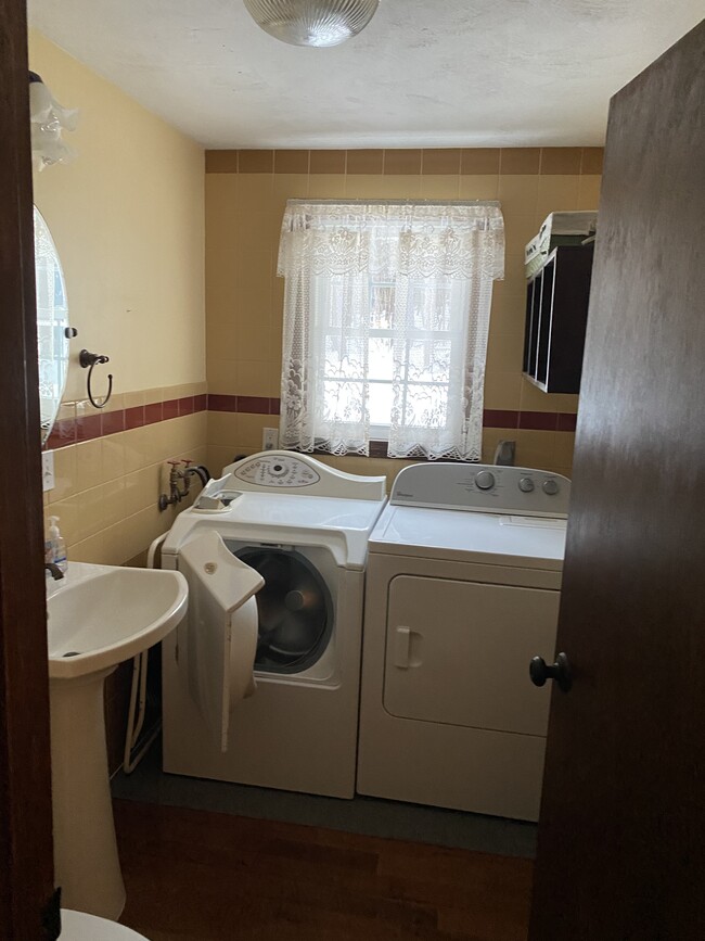 1/2 bath with laundry - 8 Browning Pond Rd