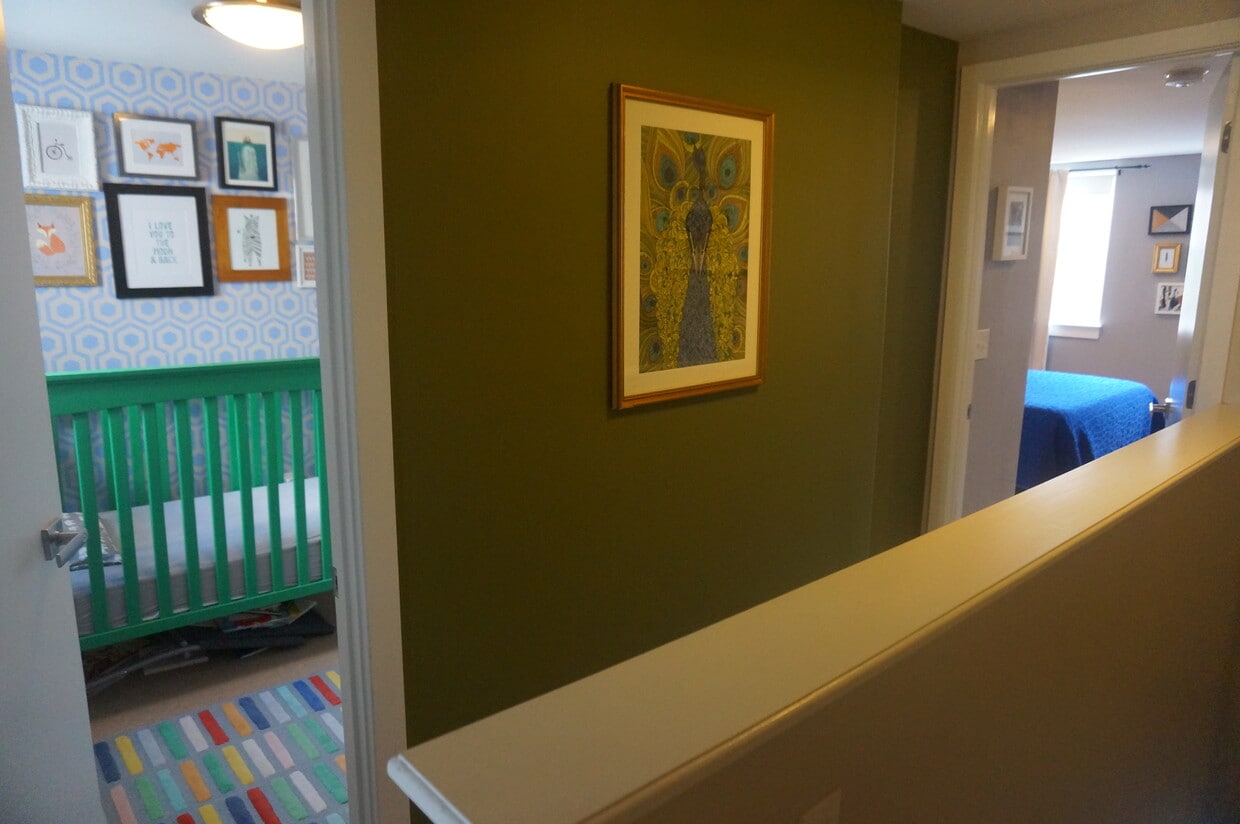 Upstairs hallway - 1923 S Alder St