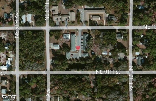 Aerial Photo - 640 NE 10th Street