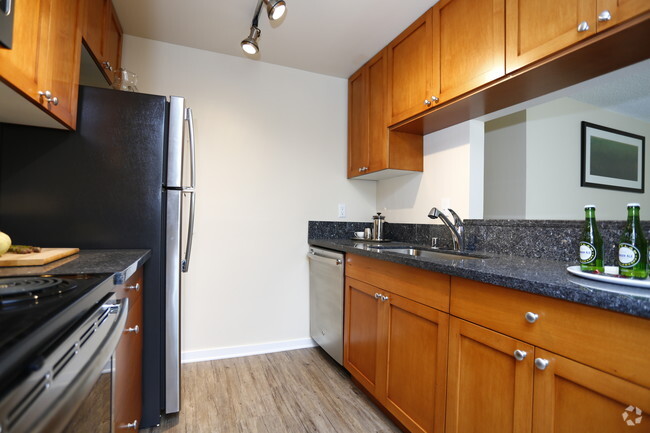 1 BR-Kitchen - The Carrington