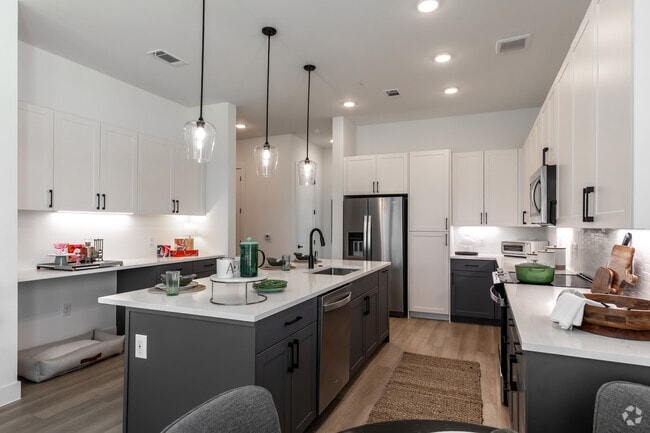 2BR, 2BA - 1,389SF - Kitchen - The Ansel