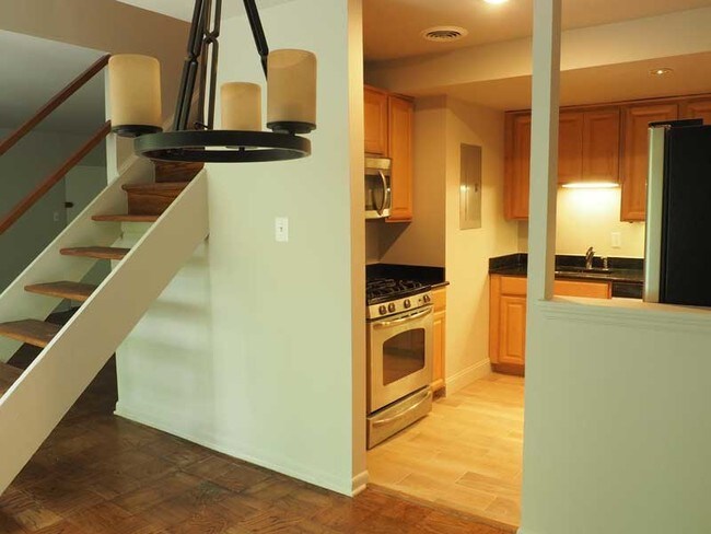 Kitchen from dining room - 8704 Manchester Rd