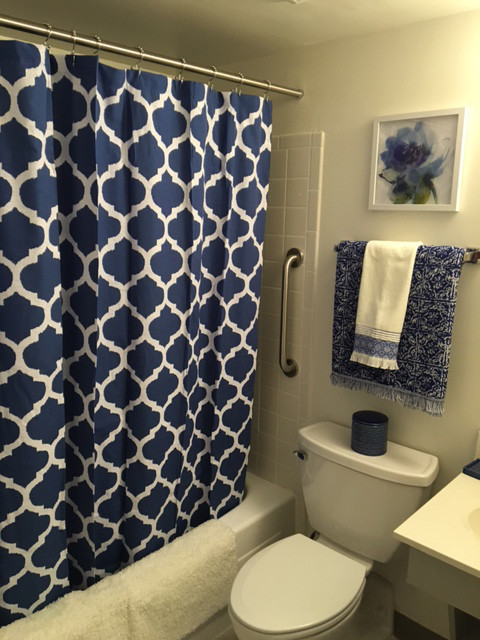 Apartment Bathroom - Tabco Towers Senior Housing