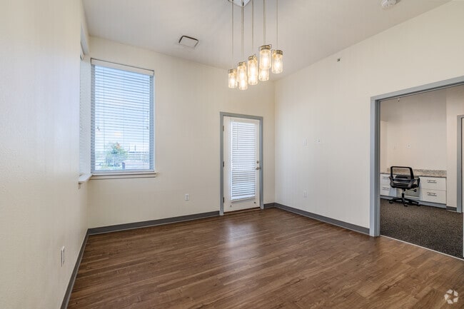 1BR, 1.5BA - 660SF - Living Room - SoEl District Lofts