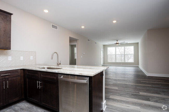 Kitchen 2BR, 2BA-1560SF - Tumblerock Luxury Apartments