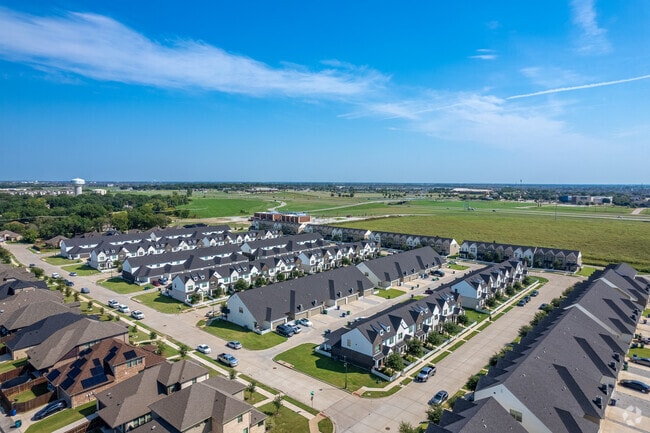 Aerial Photo - Townhomes at Bluebonnet Trails