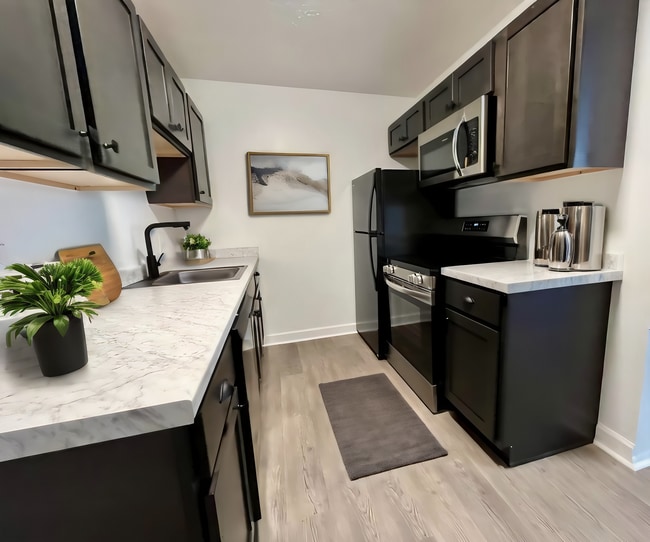 Staged Renovated Kitchen - Integrity Northfield