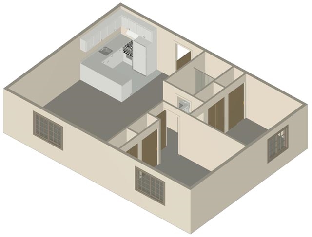 2HAB/2BA - Liberty Circle Apartments