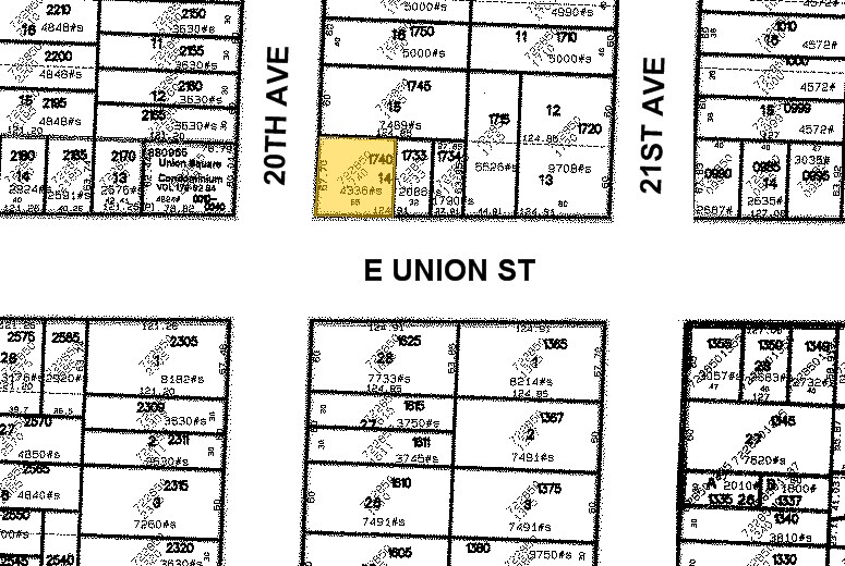 Plano de planta - East Union
