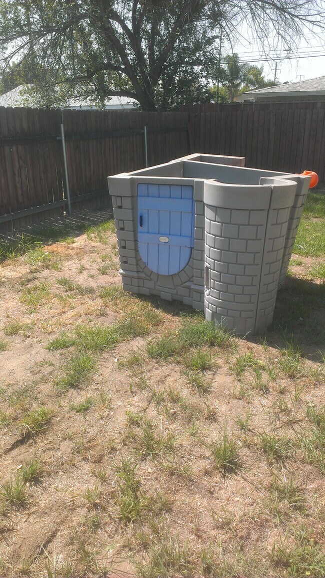 back yard - 683 E 8th St