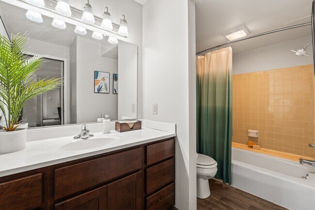 Baño de los apartamentos Valley View - Valley View Apartments