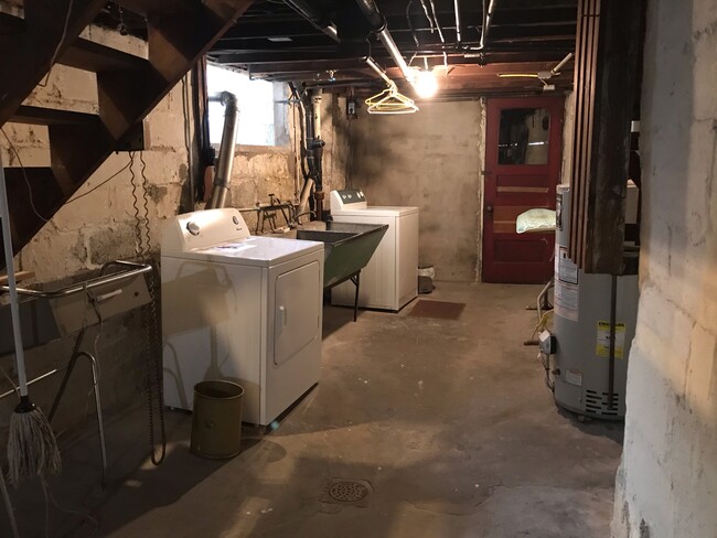 Basement w/ washer and new dryer - 5554 Bartlett St