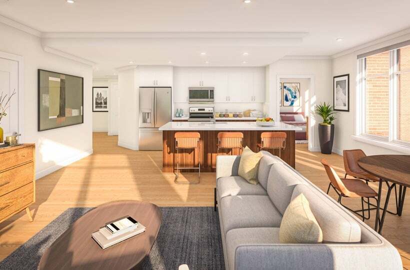 The Franklin at Hancock Village Apartments in Brookline, MA