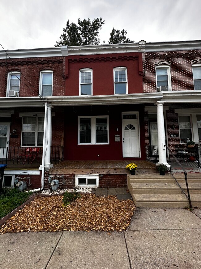 Lovely Front Flower Bed - 211 Buttonwood St