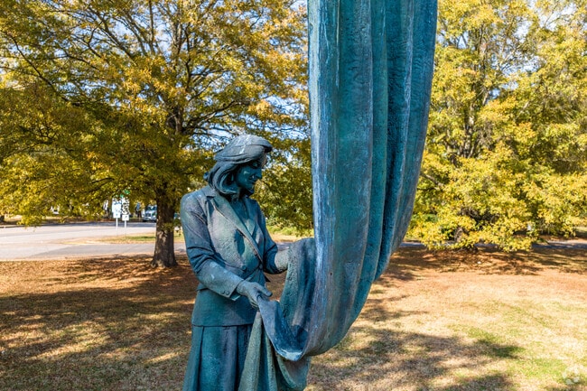 The Springs of Achievement statues are located throughout Fort Mill.