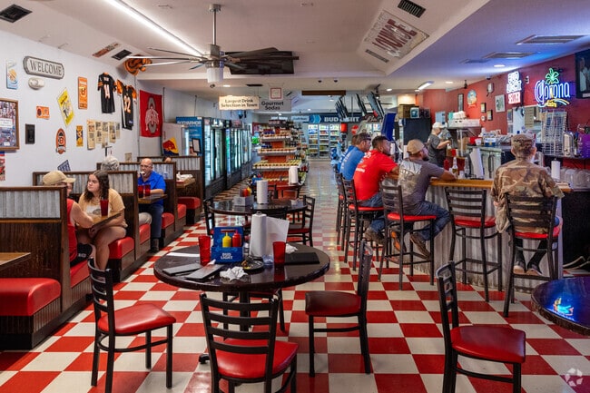 Market 27 has an old diner-style feel and serves classic diner food.