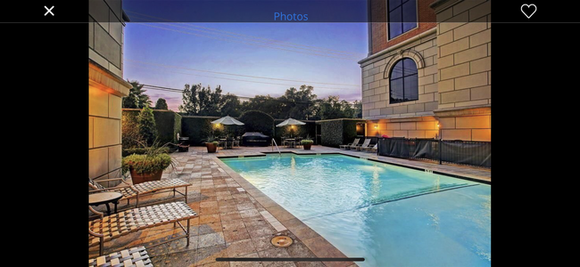 Pool area - 1025 S Shepherd Dr