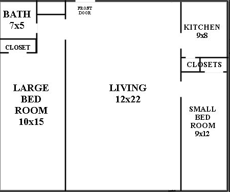 2BR/1BA - Woodhaven Park Apartments