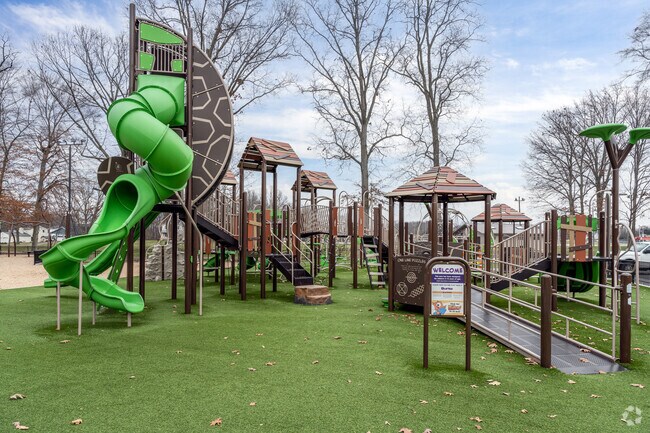 The playground at Dogwood Park is a favorite for kids in North Canton
