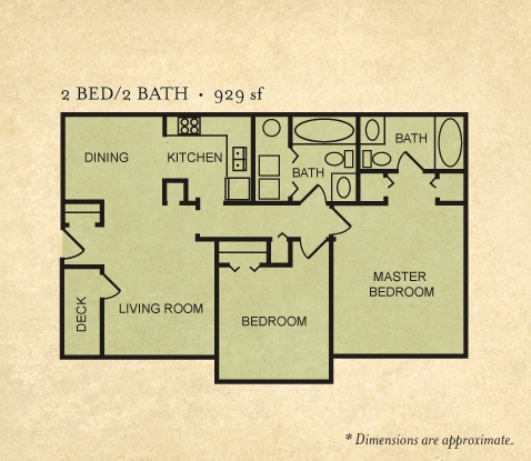 2BR/2BA - Palmetto Preserve