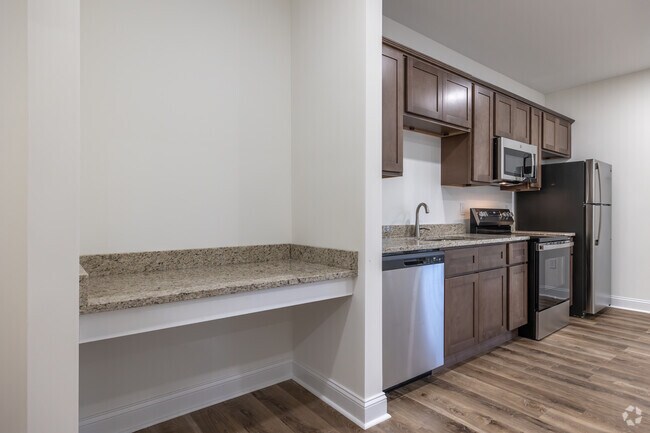 1 dormitorio, 1 baño - 700 pies cuadrados - Escritorio empotrado - Georgetown Flats