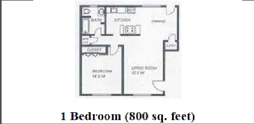 1BR/1BA - Harmony Grove Apartments