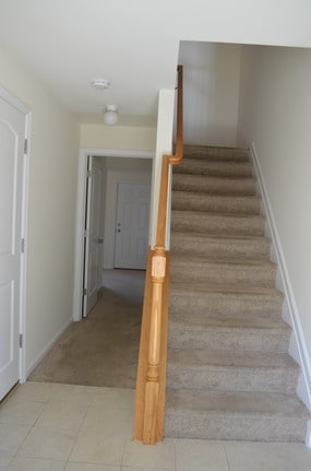 Stairway to living, hallway to den - 4 Alfred Ave