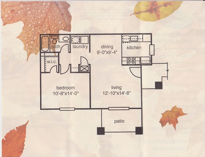 1HAB/1BA - Raintree Apartments