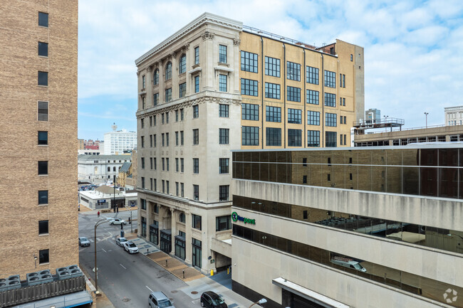 East side of building - Front Page Lofts