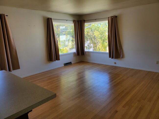 Living Room With Hard Wood Floors - 126 S 3rd St