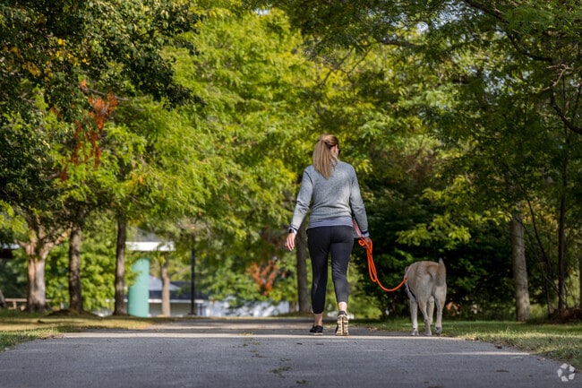 Take the pup for a walk around Forest Hill Park.