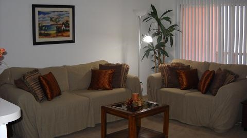 Sala de estar - Springdale Villa Apartments