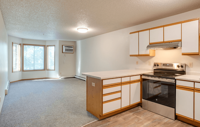 Kitchen with stainless steel appliances - Redwood Estates