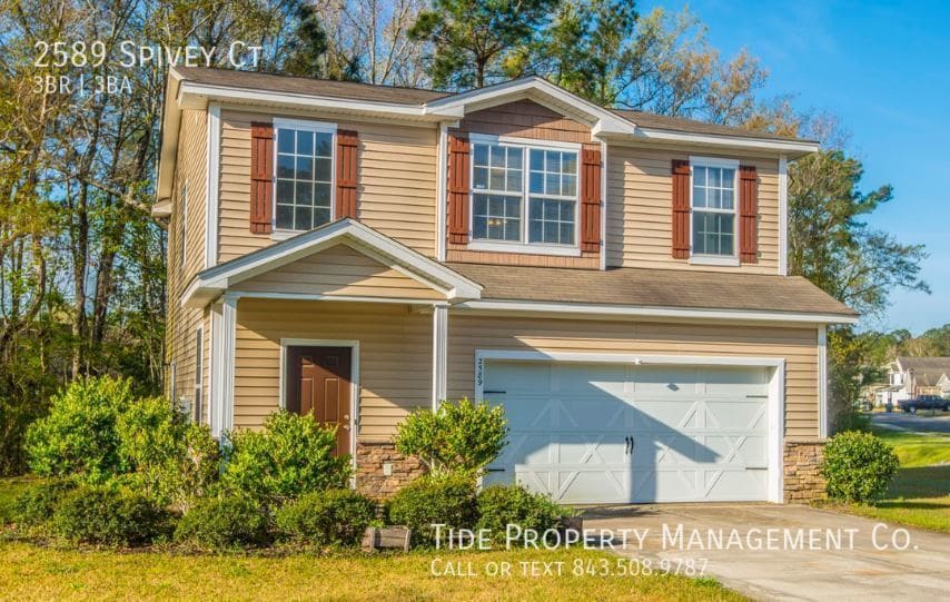 2589 Spivey Ct, North Charleston, SC 29406 House Rental in North