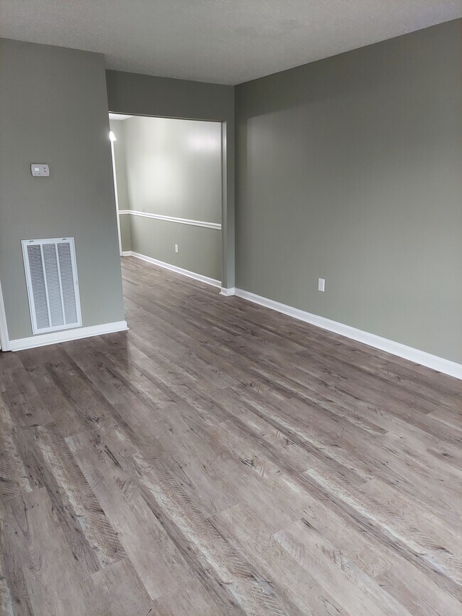 View from living room to kitchen - 106 Bell St