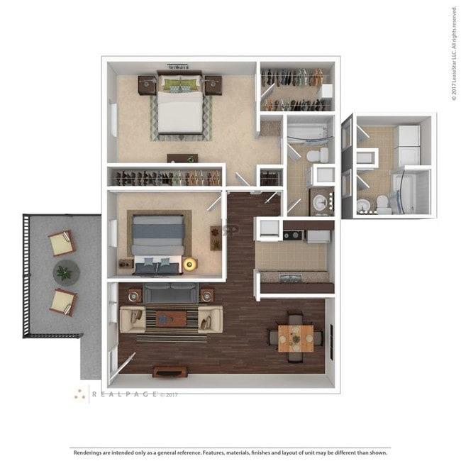B1 - Creekside Villas Apartments