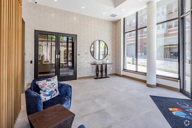 Lobby with Secure Butterfly MX Access - Mosaic South Orange
