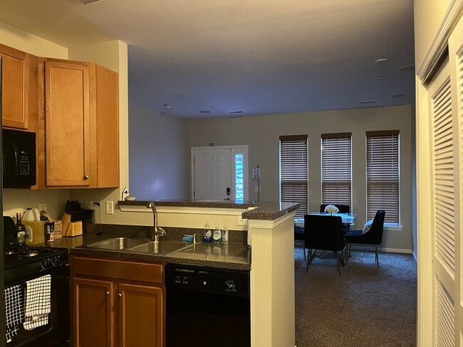 Open kitchen with living room/dining room combo - 13A Iron Works Way