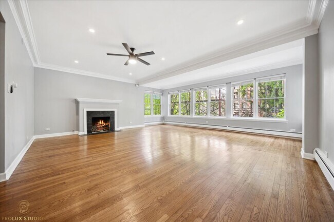 Sala de estar - 1433 N Dearborn St